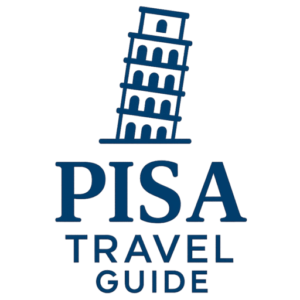 Pisa Travel Guide logo featuring the Leaning Tower of Pisa